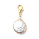 Decoraciones colgantes de perlas keshi HJEW-JM00762-2