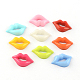 Cabochons lèvre en plastique KY-R004-01-1