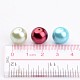 Umweltfreundliche runde Perlen aus gefärbtem Glasperlen X-HY-A002-12mm-M-4