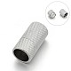304 Stainless Steel Tube Magnetic Clasps X-STAS-E089-97P-1