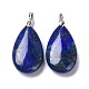 Pendentifs en lapis lazuli naturel G-D084-01P-B01-2