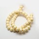 Imitation Amber Resin Drum Beads Strands RESI-A009F-A-01-2