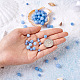 Kit per la creazione di braccialetti con perline di giada naturale fai da te crafans DIY-CF0001-08-4