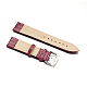 Bracelets de montres en cuir WACH-F017-04G-2