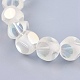 Chapelets de perles en verre électroplaqué LAMP-K029-03-2