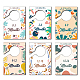 PVC Plastic Rectangle Baby Closet Size Dividers AJEW-WH0350-004-1