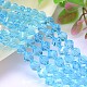 Faceted Polyhedron Imitation Austrian Crystal Bead Strands G-M183-8mm-10A-1