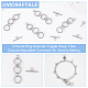 304 Stainless Steel Toggle Clasps DIY-AB00003-5
