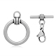 316 Stainless Steel Toggle Clasps STAS-M261-05-1