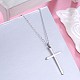 925 Sterling Silver Necklace NJEW-BB30326-6