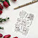 PandaHall Owl Clear Stamp DIY-WH0167-56-652-5