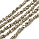 Natural Pyrite Nuggets Beads Strands G-I125-85-1
