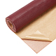 Tissu auto-adhésif en cuir pu DIY-WH0209-71B-1