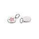 Messing Emaille Anhänger / charms KK-S356-671P-NF-3