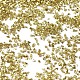 DIYネイルアートデコレーションミニグラスビーズ  小さなキャビアネイルビーズ  ゴールド  1~1.5ミリ。約450グラム/袋 MRMJ-E007-B-02-2