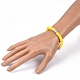Handmade Polymer Clay Heishi Beads Stretch Bracelets BJEW-JB05304-02-4
