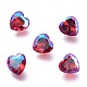 Cabochons pointed back zirconi ZIRC-H108-07C-227SI-2