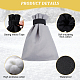 Polyester Anti-freezing  Anti-Icing Protection Cover for Outdoor Faucet AJEW-WH0307-98-4