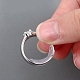 8 Uds. Ajustador de tamaño de anillo invisible de plástico de 8 tamaños TOOL-K011-01-5