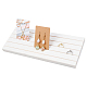 PH Pandahall Kartenständer aus Holz mit 5 Fächern EDIS-WH0021-36D-1