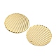 Rack Plating Eco-friendly Brass Pendants KK-M257-10G-2