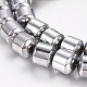 Magnetic Synthetic Hematite Beads Strands G-G826-05A-8mm-3