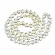Chapelets de perles en verre électroplaqué EGLA-S188-14-B02-2