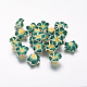 Perles de plumeria 3D en pâte polymère manuelles X-CLAY-Q192-15mm-06-1