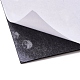 EVAシート発泡紙  接着剤付き  長方形  ブラック  30x21x0.3cm X-AJEW-WH0104-79C-2