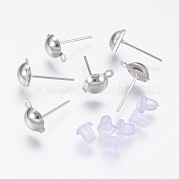 Железные серьги IFIN-F136-6mm-08P