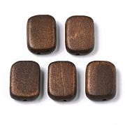 Расписные бусы из натурального дерева WOOD-R265-07D