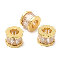 Cremagliera in ottone placcatura zirconi European Beads&nbsp;KK-R147-02G