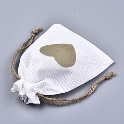 Juta imballaggio sacchetti borse coulisse&nbsp;ABAG-Q052-02B