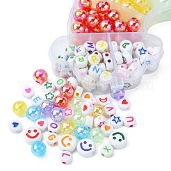 302 Stück transparente und undurchsichtige regenbogenfarbene&nbsp;MACR-CJ0001-55