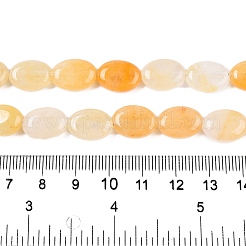 Natürlichen Topas Jade Perlen Stränge&nbsp;G-M206-37