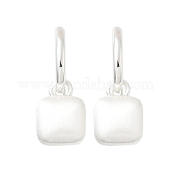 Orecchini a cerchio pendenti in ottone&nbsp;EJEW-B120-08S-02