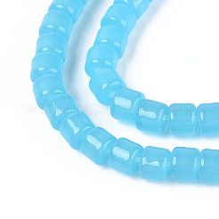 Nachahmung Jade Glasperlen &nbsp;LS-GLAA-N065-4x4mm-B03