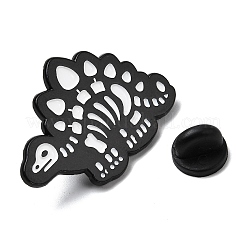 Spille smaltate a forma di stegosauro&nbsp;JEWB-I055-03EB-03