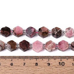 Perline Rhodonite naturale fili&nbsp;G-P534-A16-02