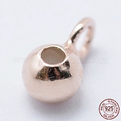 925 RöhrenKlaue aus Sterlingsilber&nbsp;STER-I014-3mm-25RG