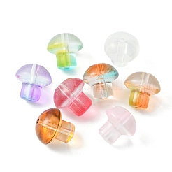 80pcs 8 Farben transparente Glasperlen&nbsp;GLAA-FS0001-44
