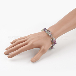 Edelstein-Armbänder&nbsp;X-BJEW-JB02642