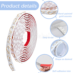 PVC selbstklebende flexible Formleiste&nbsp;STIC-WH20004-06A