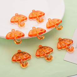 Pendentifs en acrylique transparent &nbsp;TACR-T024-01B-921