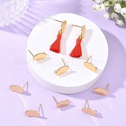 Accessoires de boucles d'oreilles en laiton shegrace&nbsp;XGRQ6M506-907G