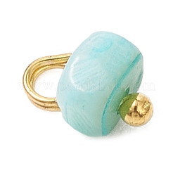 Gefärbte natürliche Süßwassermuschelnuggets Charms&nbsp;PALLOY-JF05032-01
