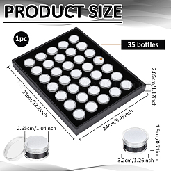 Acryl-Diamant-Edelstein-Präsentationsboxen&nbsp;CON-WH0089-170B