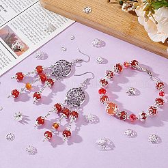675 pièces 9 styles de capuchons de perles en fer&nbsp;IFIN-GA0001-68