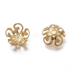 Capuchons de perles fantaisie en acier inoxydable 304&nbsp;STAS-H130-26G