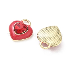 Pendenti strass in lega&nbsp;FIND-D044-04G
